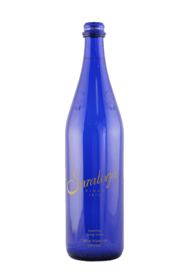 Saratoga Sparkling Spring Water Carbonated, 28 Fl Oz (Pack of 12)