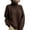 Coffee, variant on Womens Winter Fall Turtleneck Cable Knit Chunky Sweaters Pullover Winter Tops,Elegant,High Neck,Long Sleeve,Outerwear,Cozy,Trendy Clothes
