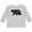 AC-Heather Grey, variant on Inktastic Montana Black Bear Silhouette Boys or Girls Long Sleeve Toddler T-Shirt