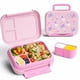 thumbnail image 1 of Lonchera para niña tipo bento box, lunch box con 3 divisiones, sellado hermetico anti fugaz (Unicornio / Arcoiris), 1 of 7