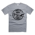 thumbnail image 5 of This Is how I roll Shirt Funny Airplane Plane Shirts Pilot Gifts Pilot Birthday Tee Shirt (3X-Large Military Green), 5 of 6