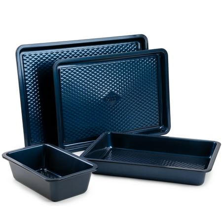 

Thyme & Table Non-Stick Aluminized Steel Baking 4pc Set Navy