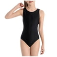 thumbnail image 1 of Traje de Baño para Niños Traje de Entrenamiento para Niñas en Negro O Azul Oscuro, Mezcla de Nylon Spandex de Moda Y Suave, 1 of 9
