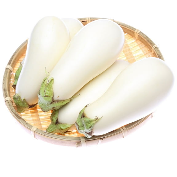 Eggplant Seeds - Casper White - 1 Oz ~6500 Seeds - Solanum melongena - Non-GMO, Heirloom - Farm & Vegetable Garden