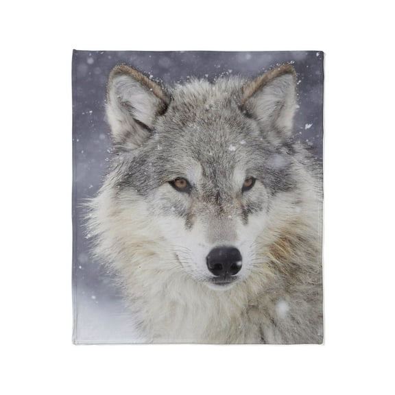 CafePress - Ms Wolf Throw Blanket - Soft Fleece Throw Blanket, 50"x60" for All Ages