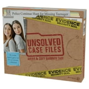 Pressman Toys Unsolved Case Files: Avery & Zoey Gardner - Crime Solving Party Game Recommended for Ages 14+