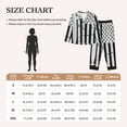 thumbnail image 4 of Honeii Submarine Vintage Flag print Women's Pajama Sets Long Sleeve Button Down Sleepwear Nightwear Soft Pjs Lounge Sets-X-Large, 4 of 7