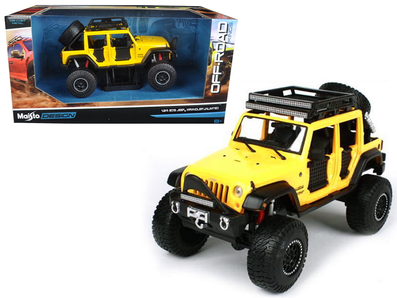 MAISTO 1:24 OFF ROAD KINGS 2015 JEEP WRANGLER UNLIMITED DIECAST PICKUP Car MODEL 