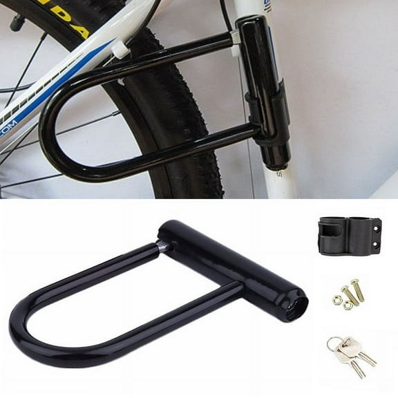 ODOMY U-Lock Bicycle Lock,Heavy Duty Bike Lock with U Lock Shackle and Mounting Bracket