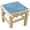 Blue, variant on Set of 2 Plush Stool Stool Cushion with Ties, Soft Seat Pads Anti-Slip Bar Stool Pads for Home Dining Kitchen Chair (Blue,10x14in)