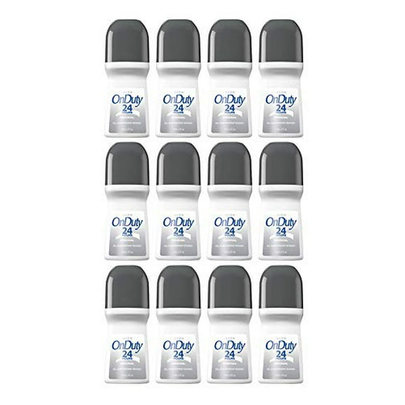Avon On Duty 24 Hours Original Roll-on Anti-perspirant Deodorant 2.6 oz (12-Pack)