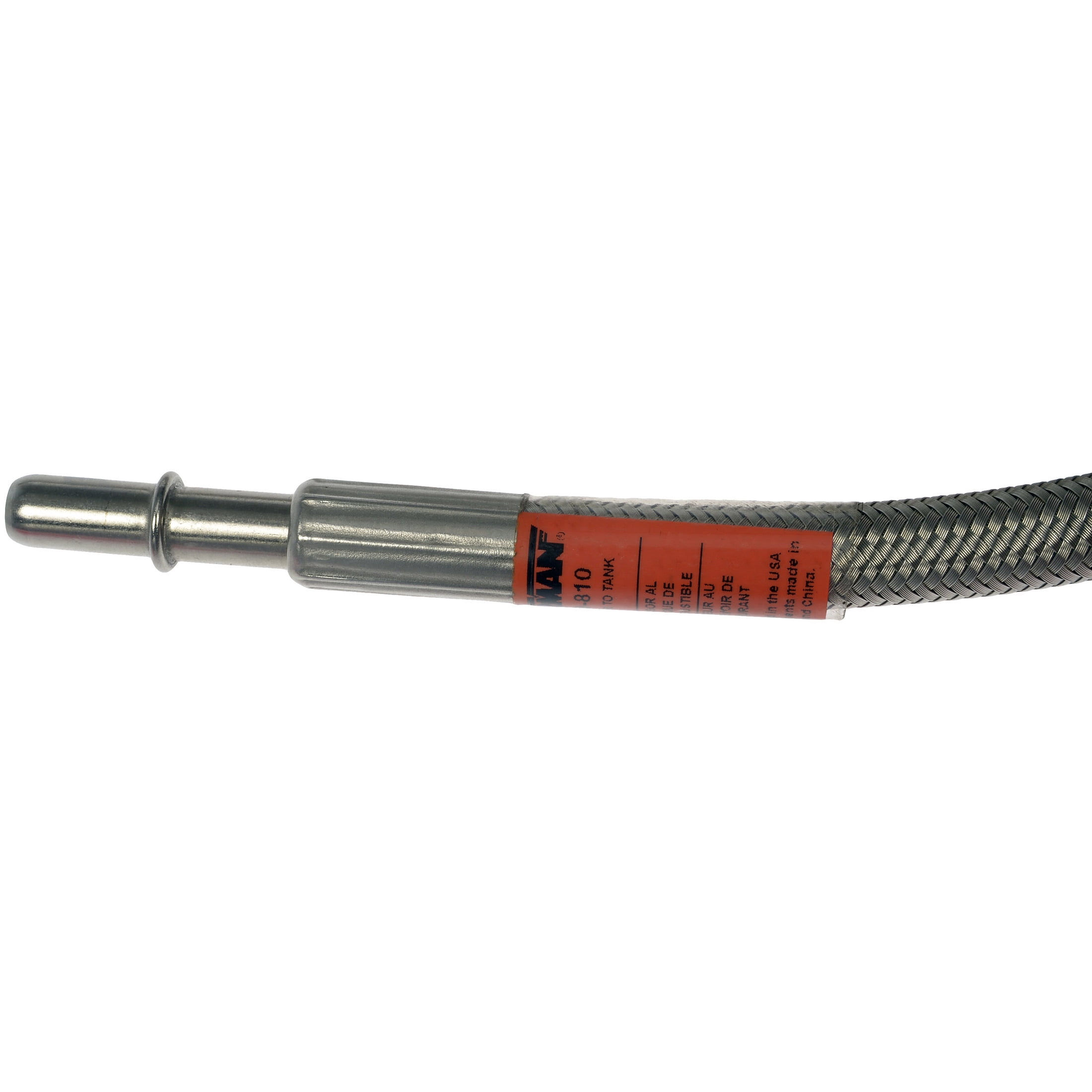 Dorman 819-810 Flexible Stainless Steel Braided Fuel Line for Specific Chevrolet / GMC Models (OE FIX)