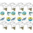 thumbnail image 2 of Shark Party Favor Set- 12 Shark Tooth Necklaces and 36 Tattoos, 2 of 3