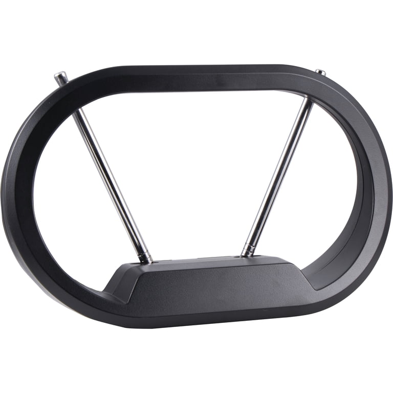 onn Indoor Modern Loop TV Antenna - 30 Mile Range photo 1