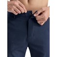 thumbnail image 5 of MIER Men's Flat Front Stretch Golf Shorts, 9 Inch Lightweight Shorts with 4 Pockets for Travel Hiking Casual, Navy, 40W x 9L, 5 of 7