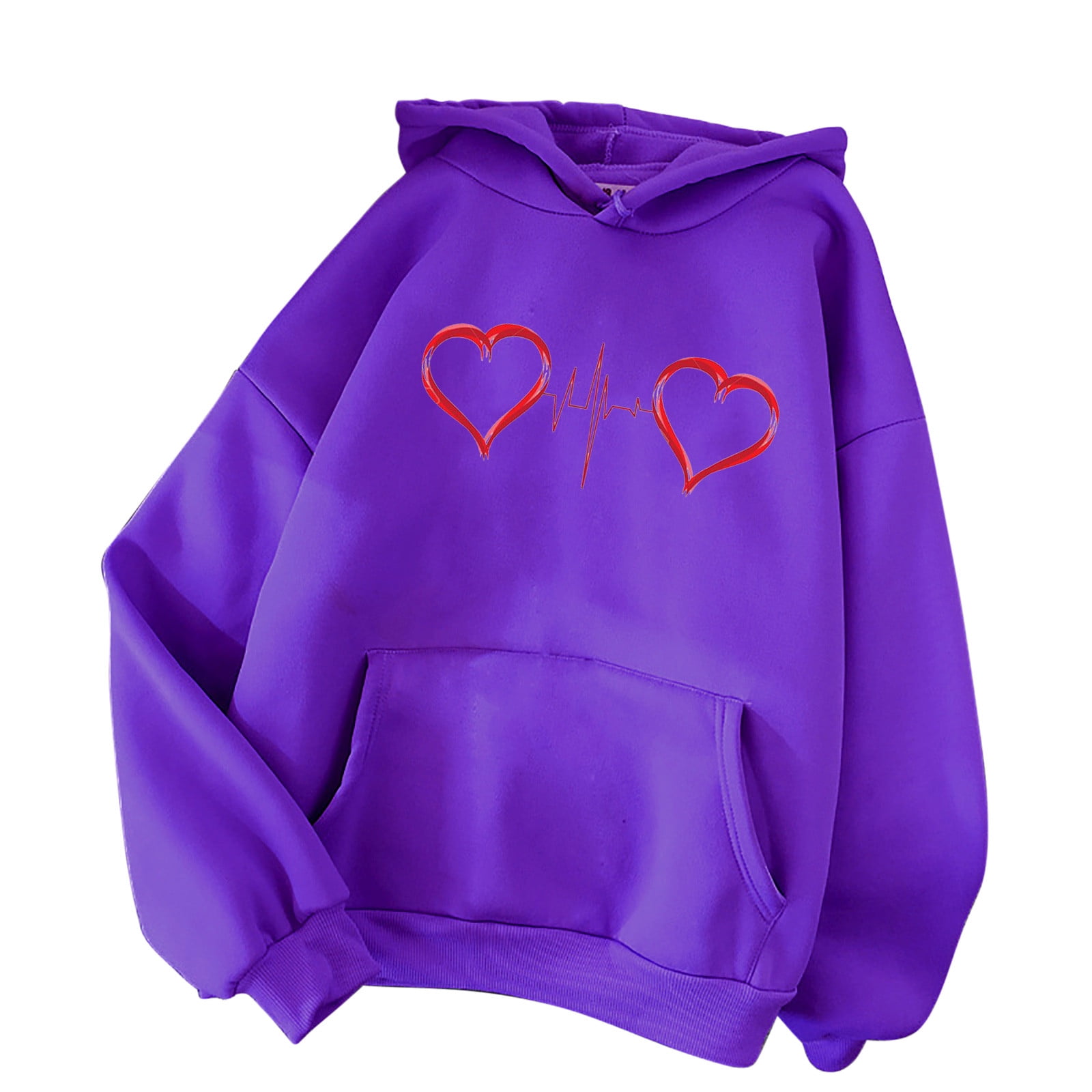 Augper Trendy Queen Womens Oversized Hoodies Fleece Sweatshirts