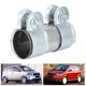 thumbnail image 4 of Coupleur de collier de serrage pour tuyau d'échappement 38 x 90 mm 8Z0253141 de remplacement pour Seat Ibiza, 4 of 4