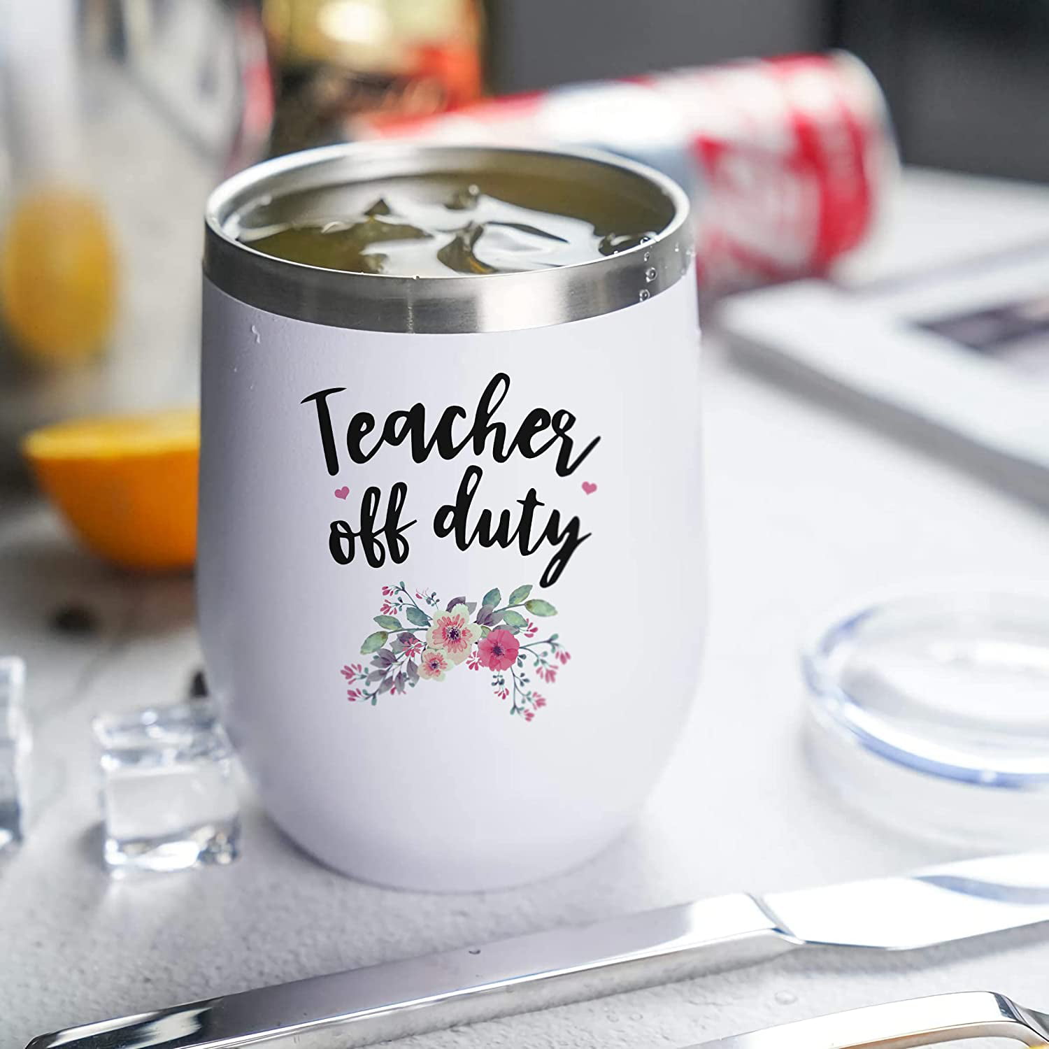 Jekeno Gifts For Teacher Coffee Mug, Appreciation Gift Tumbler Cup For Women  Teachers Day Christmas Valentines Birthday, 20oz Stainless Steel Travel Mugs  For Best Retirement Ideas Valentine'S Day Gift For Wife Mom