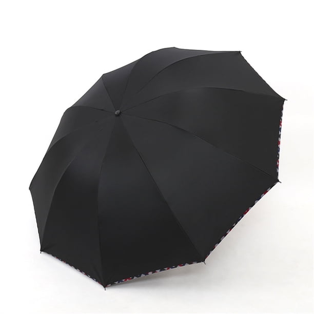 Paraguas de lluvia para adultos ¡Liquidación! Paraguas grandes para lluvia y viento - Paraguas extragrande, doble propósito, grueso y plegable.