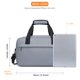 thumbnail image 2 of Bolsa de viaje Kono Travel de 14 litros para debajo del asiento, 35 x 20 x 20 cm, gris claro, 2 of 9