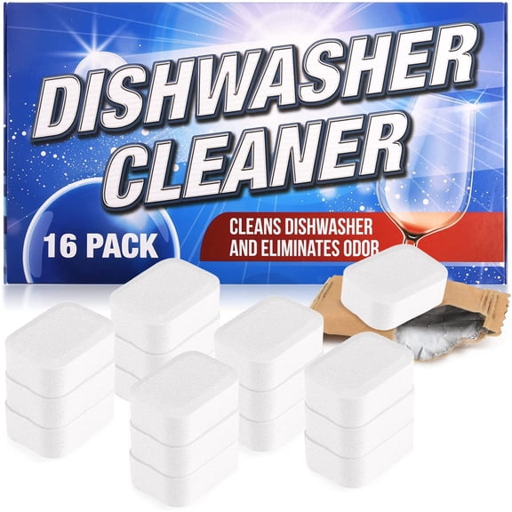 Impresa 16-Pack Dishwasher Cleaning Tablets - Remove Limescale and Mineral Buildup