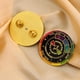 thumbnail image 3 of Broche de rueda de color Broche de insignia de ropa linda creativa para amigos (negro), 3 of 4
