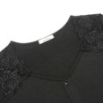 thumbnail image 4 of URMAGIC Women Lace Sexy Long Sleeve Nightshirt Nightgown Nightdress Loungewear, 4 of 7
