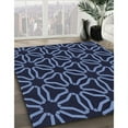 thumbnail image 2 of Ahgly Company Indoor Rectangle Patterned Night Blue Area Rugs, 8' x 10', 2 of 6