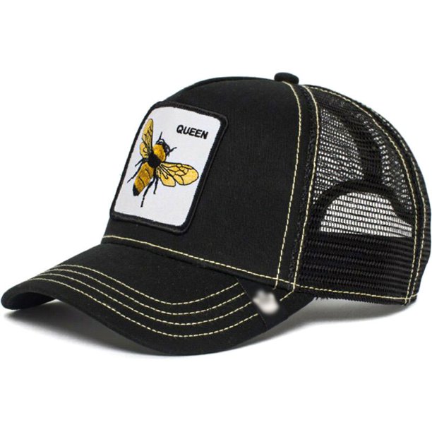 Gorra De Béisbol Con Letra H, Gorra De Malla Ajustable