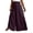3# Purple, variant on Plus Size Palazzo Pants Women Flowy Curvy Pants Drawstring Wide Leg Pants Summer Beach Travel Trousers Hot Pink XL