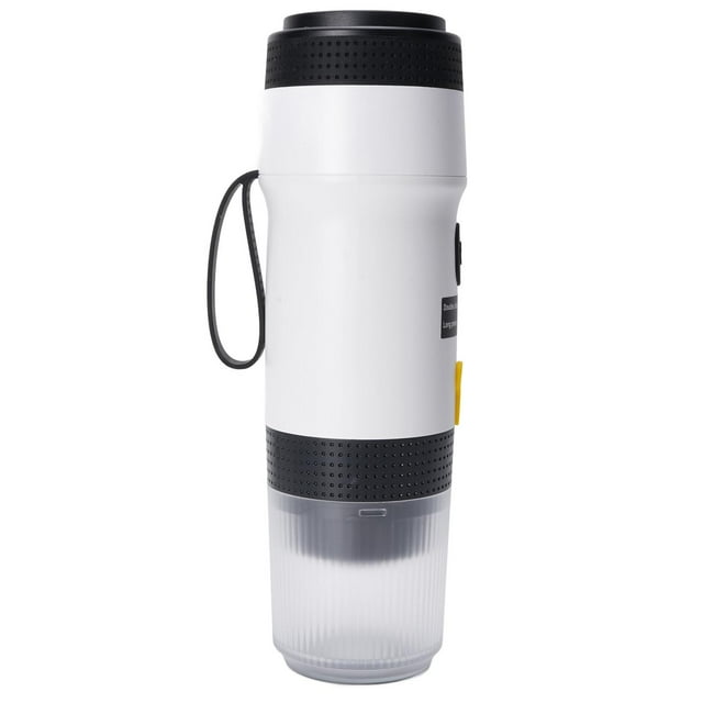 Machine à Espresso Portable Mini Machine à Café de Voyage Autochauffante avec Batterie 7500mAh pour Camping Voyage Bureau
