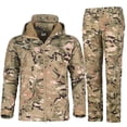 thumbnail image 1 of Chaquetas con capucha para deportes al aire libre para hombre, transpirables, impermeables, cortavientos, para montañismo y escalada en roca, todo el día, 1 of 3