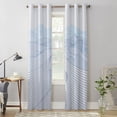 thumbnail image 4 of Patio Curtain Desert Starry Sky Valley Kitchen Curtains In The Modern Living Room Bedroom Dining Room Translucent Curtain, 4 of 6