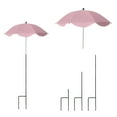 thumbnail image 2 of Upgraded Plant Umbrellas for Outdoor Plants, Larger Garden Plant Umbrella Shade with Adjustable Angle, 43.4" Higher Sun Shade for Plants, Potted Plant, Garden Beds Pink A, 2 of 6