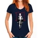 thumbnail image 3 of Camiseta blanca de cosplay de Stranger Style Pop Culture Things Eleven, talla M-3XL, 3 of 5