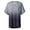 Gray, variant on MELDVDIB Women's Plus Size Tops Short Sleeve V-Neckline T-Shirt Printing Casual Gradient Loose Summer T Shirt for Girls Ladies Women