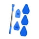 thumbnail image 4 of Cepillo limpiador de azulejos para bañera, ducha, pared, ángulo ajustable, cerdas rígidas desmontables, portátil, para bañera y cocina, 4 of 9