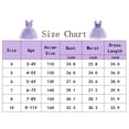 thumbnail image 2 of LOEL Girls Witch Dress Purple Princess Dress Wedding Sequin Tulle Dresses Ball Gown Birthday Party Dress Up, 2 of 8