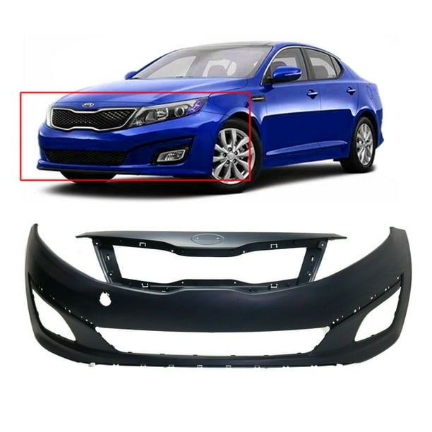 Primed Front Bumper Cover Fascia for 2014 2015 Kia Optima EX LX SXL SX