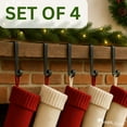 thumbnail image 4 of Park Designs Plain Stocking Hanger Iron Set of 4, 4 of 5