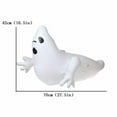 thumbnail image 3 of TIELUTT 70CM Halloween White Fear Outdoor Halloween Festive Toys Fear Inflatable Ornaments Xmas Halloween Inflatable Fort Inflatable Pool Slide Waving Inflatable Inflatable Roster Jousting Set Inflat, 3 of 8