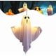 thumbnail image 1 of Lámpara Colgante Luminosa de Halloween Ccx250708002 | Decoración Colgante Led de Fibra de Poliéster | 3 Modos de Luz Ajustables | Funciona con Pilas | Brillo Blanco Cálido y Naranja | Decoración para, 1 of 6