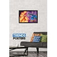 thumbnail image 2 of Dragon Ball: Super - Gods Battle Wall Poster, 14.725" x 22.375", Framed, 2 of 5