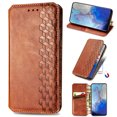 thumbnail image 1 of Case for Samsung Galaxy S20 Ultra Flip Cover Wallet Flip Cover Magnetic Protective - Marron, 1 of 5
