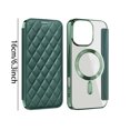 thumbnail image 3 of Elegante funda de cuero para iPhone 16 Series con acabado chapado y funcional, 3 of 8