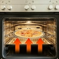 thumbnail image 4 of 2X Bandeja/Bandeja para Pizza, Borde Estrecho, Aluminio, 12 Pulgadas, 4 of 4