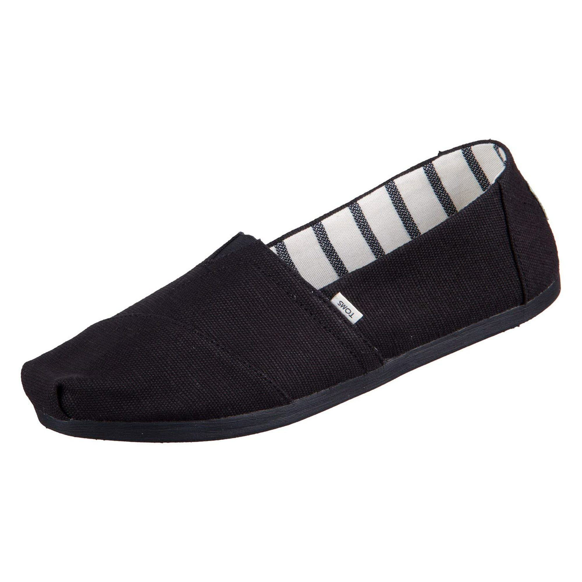 TOMS Alpargata CloudBound Black Black Heritage Canvas 7.5 B M Walmart