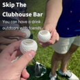 thumbnail image 3 of 3pcs/set Golf Ball Shaped Shot Glass For Golf Sports Lovers Gifts, 3 of 5