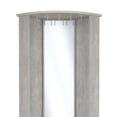 thumbnail image 4 of 75" Tall Corner Cabinet w/Glass Doors, Modern Coffee Bar Cabinet w/Glass Holder and Mirror, 4 of 5