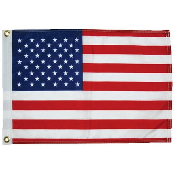 12 x 18 in. Nylon 50 Star US Flag